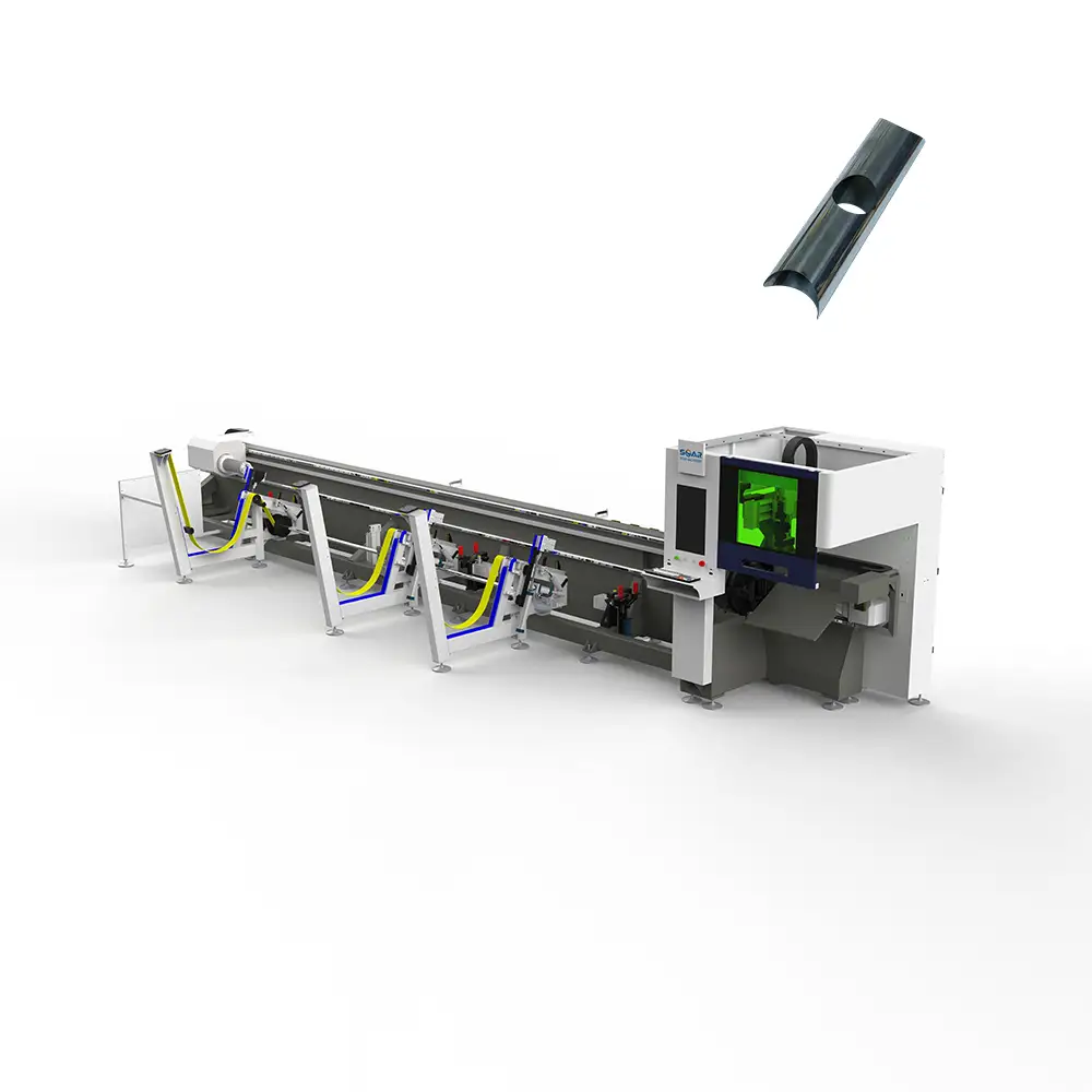 Automatic CNC Fiber Laser Cutting Machine