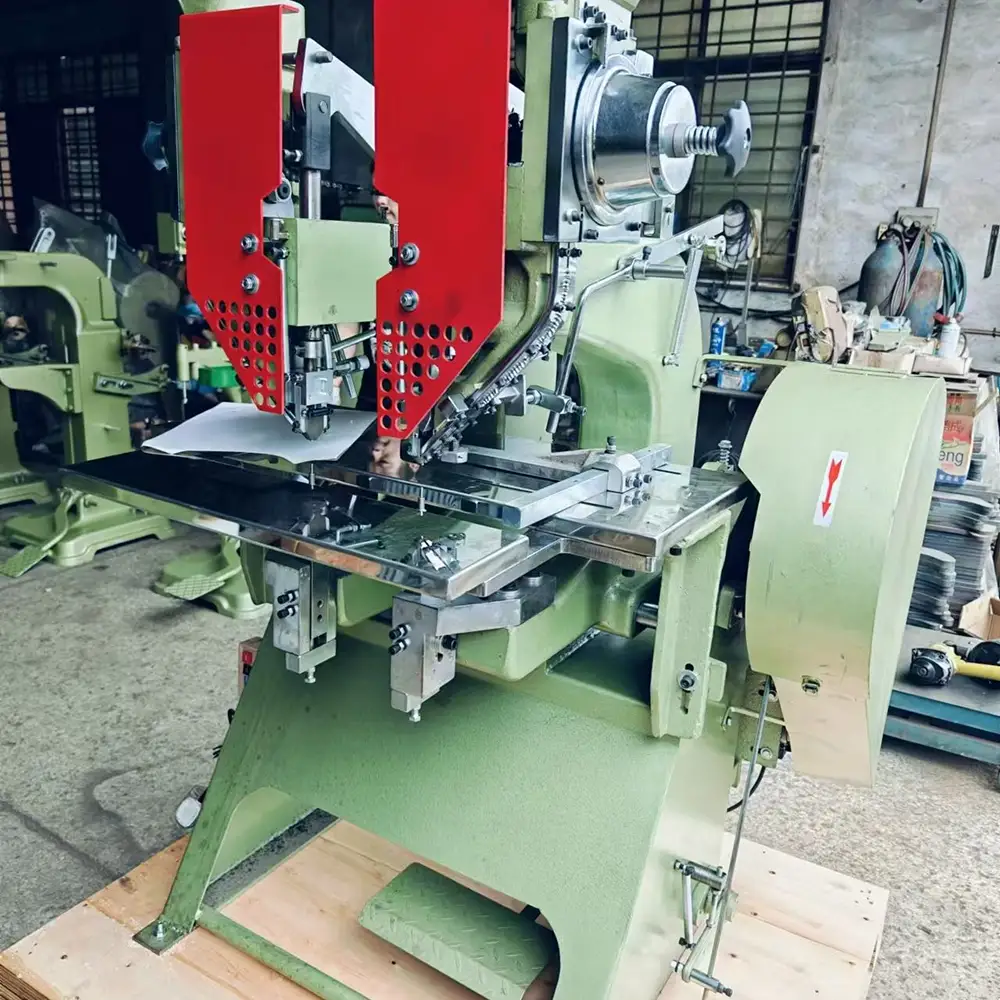 Automatic File Folder Riveter