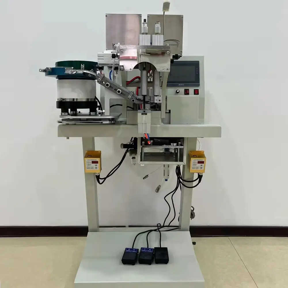 Pedal-Operated Button Attacher