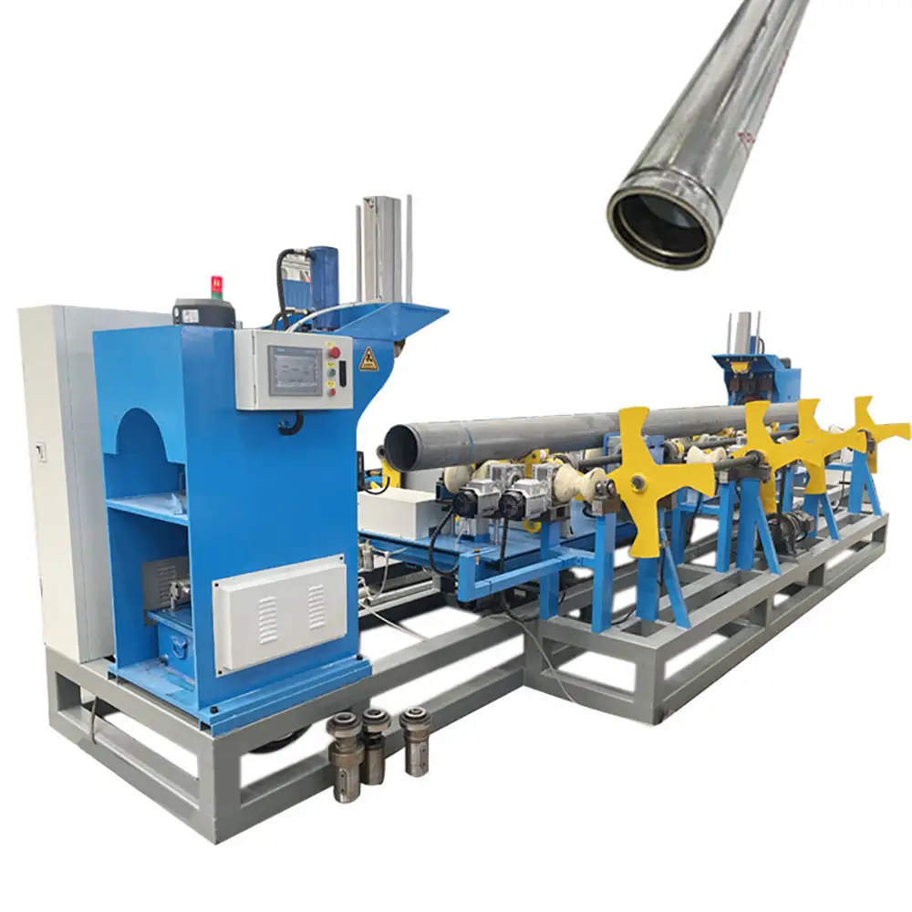Automatic Galvanized Metal Steel Pipe Roll Grooving Machine Tube Groove Pressing Machinery