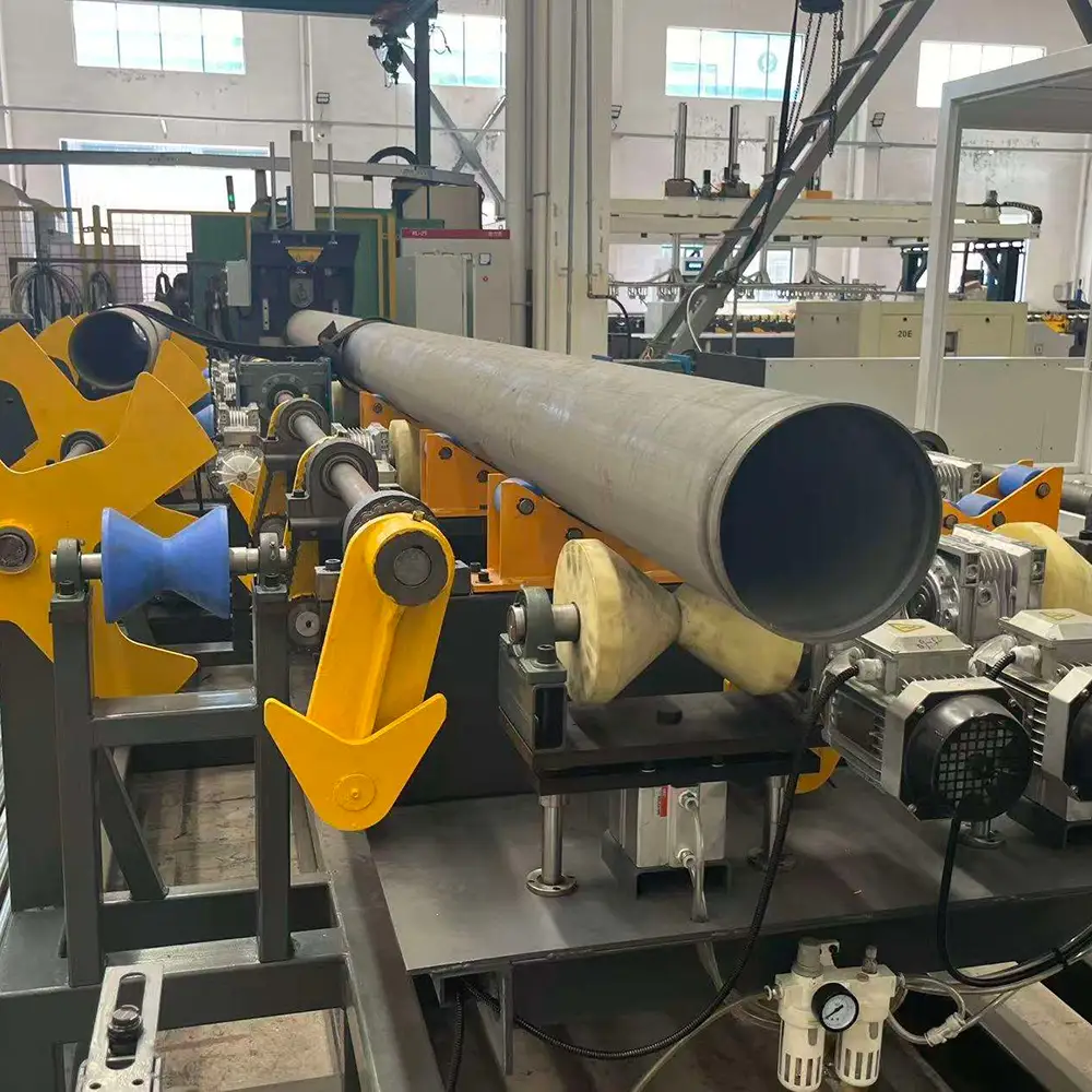 Automatic Steel Pipe Grooving Machine