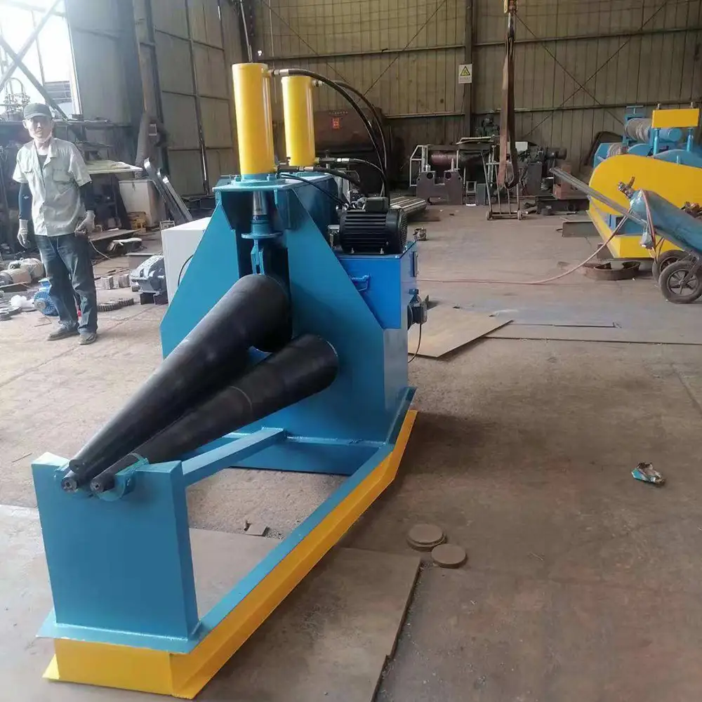 Three Roller Cone Bending Machine