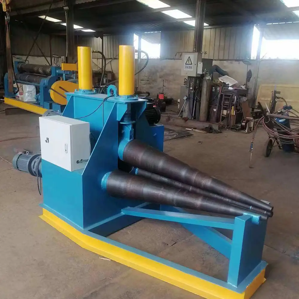 Tapered Sheet Metal Rolling Machine
