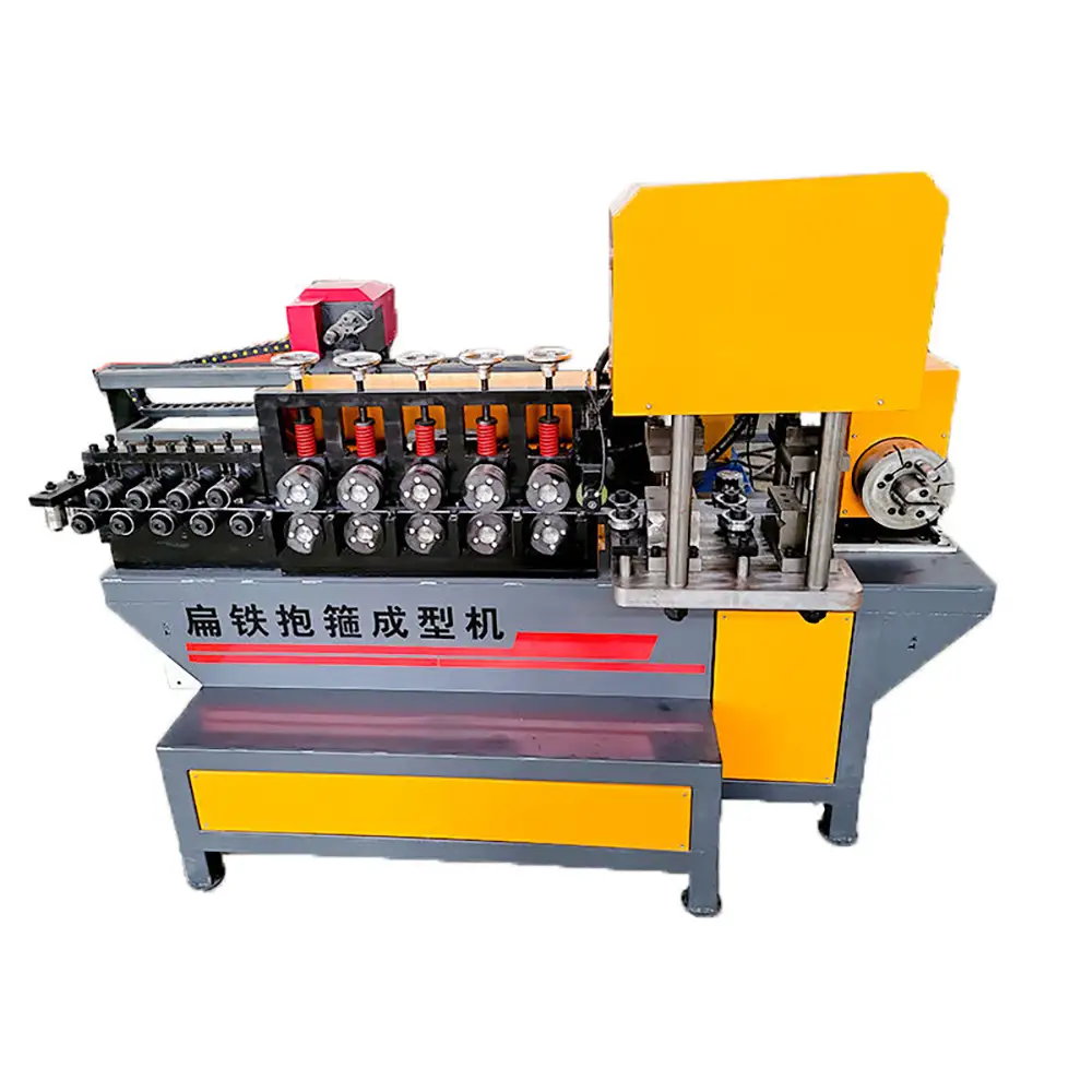 Automatic Steel Hoop Forming Machine