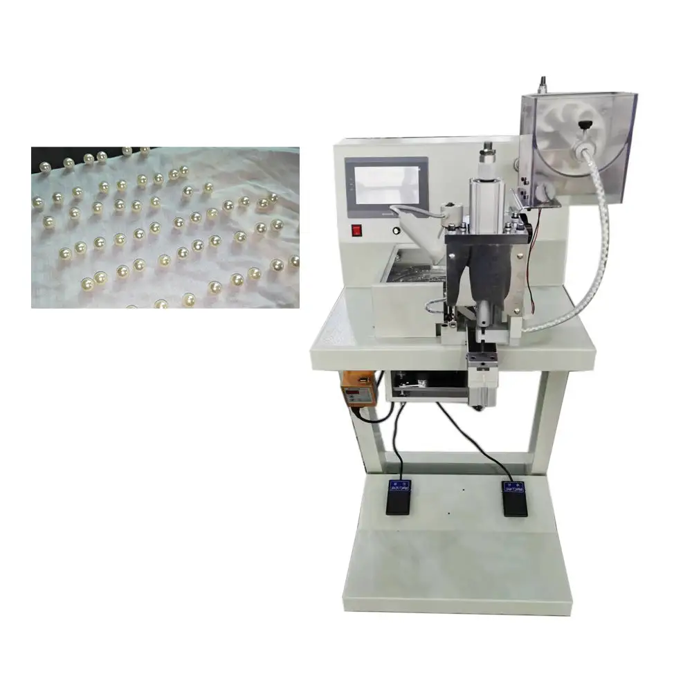 Automatic Pearl Beading Machine