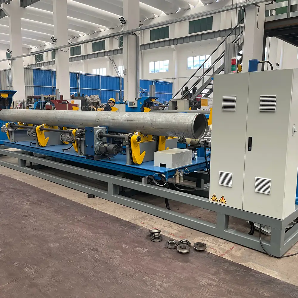 HVAC Pipe Grooving Machine