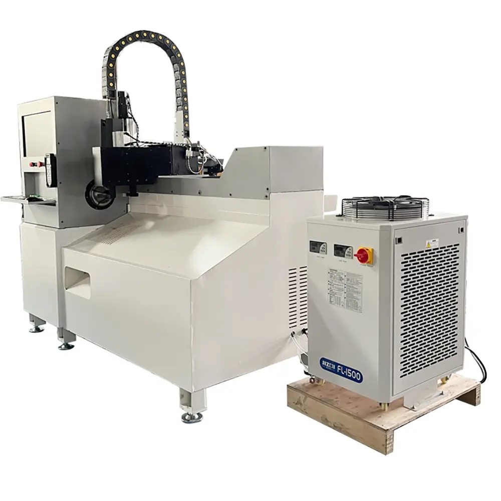 Automatic/Semi-Auto. Pull Type Double-Chuck Laser Tube Cutting Machine