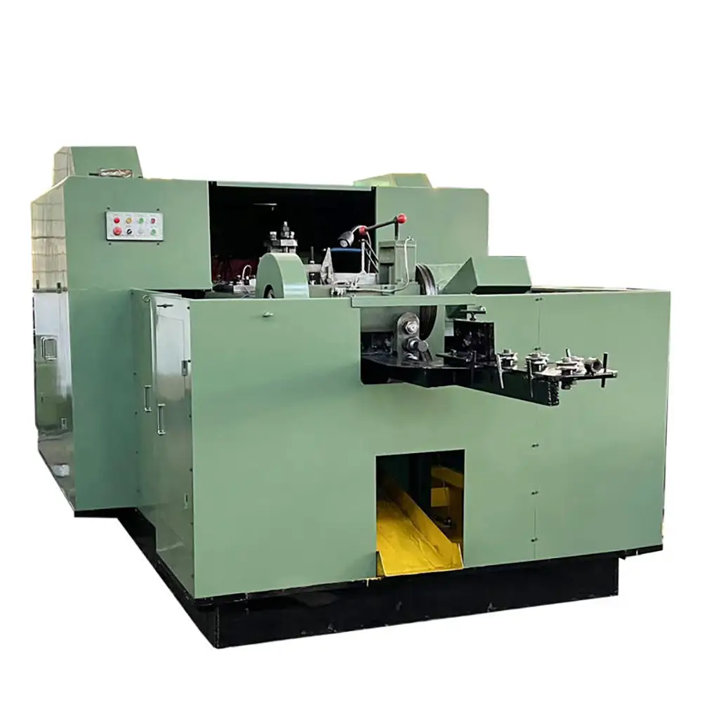 Automatic Solid & Hollow Nut Bolt Screw Making Machine with PLC Core Components Rivet Nail Manufacturing Machine