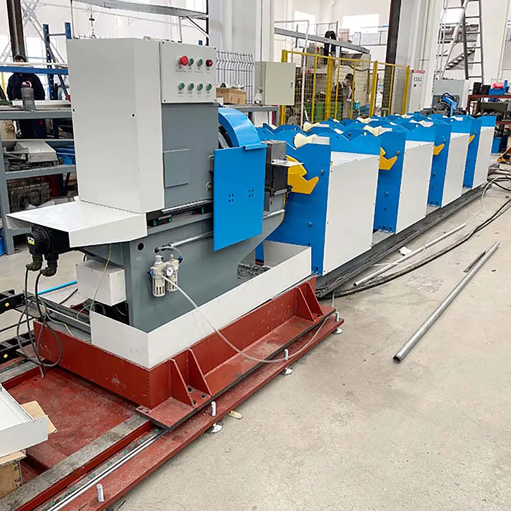 Steel Pipe Thread Cutting Line