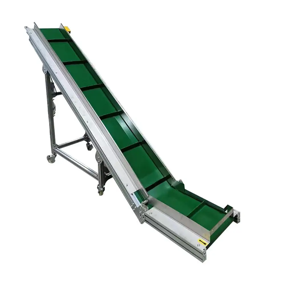 Automatic Z Type Belt Conveyor Incline Bucket Elevator Lifting Belt Conveyor