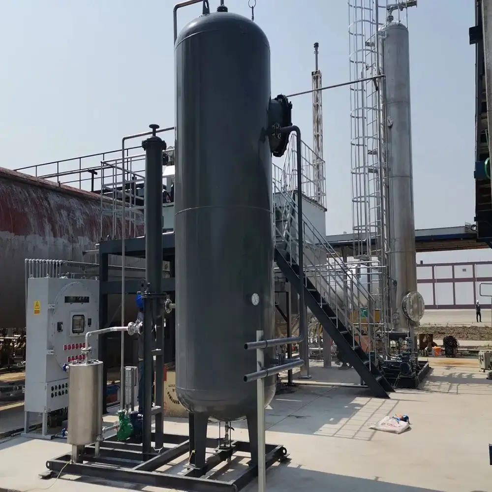 Biogas Purification, Desulfurization and Dehydration Tank