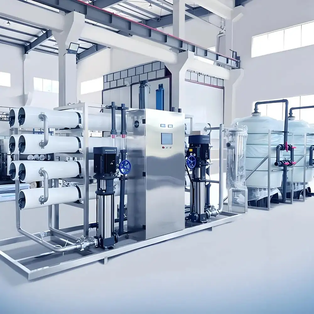 Biofilm Water Treatment System With UF And RO Membranes