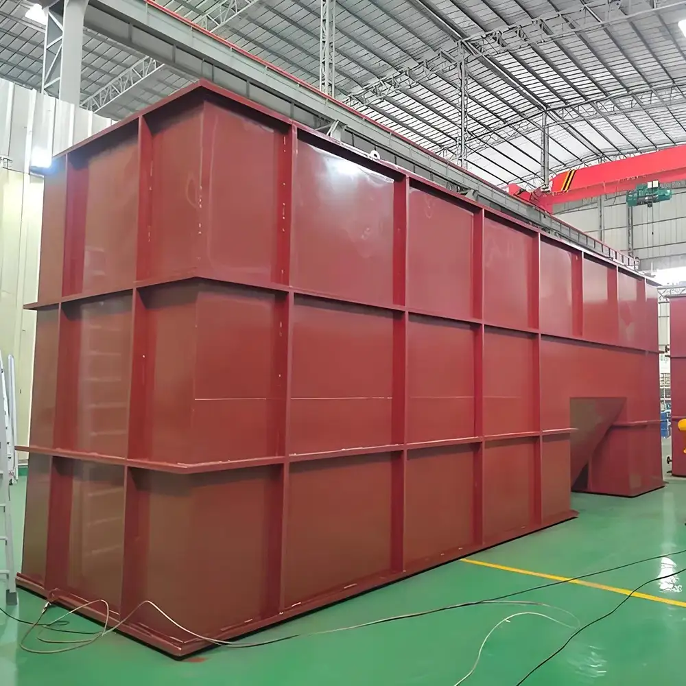 Terrain Adapted Sewage Treatment Plant