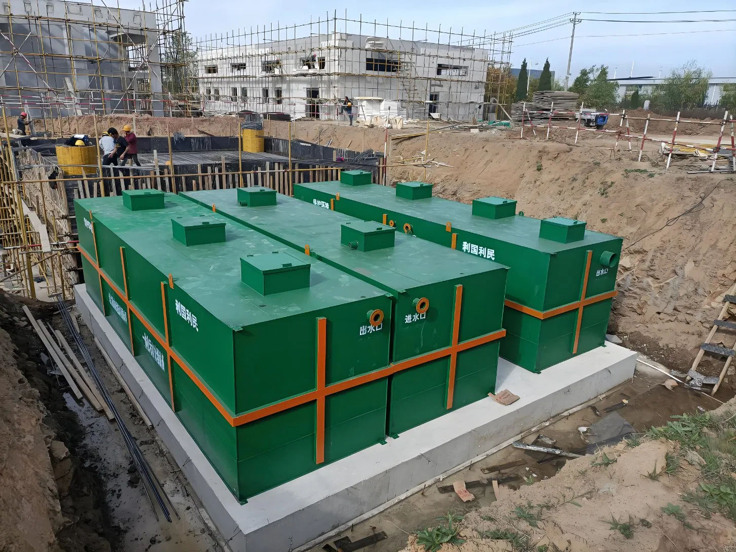 Rural Living Sewage Treatment System