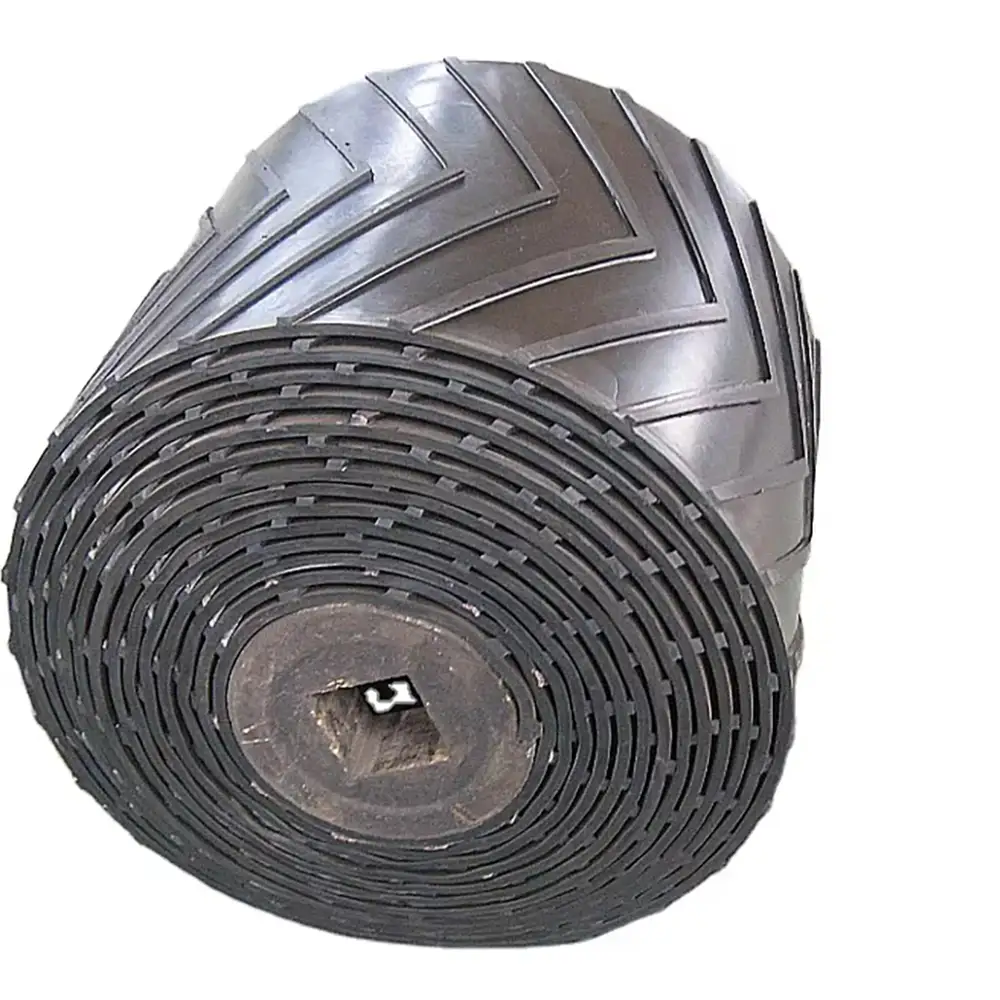 Chevron Conveyor Belt, V, L, F, Y, A, H Type Industrial Chevron Conveyor Belting