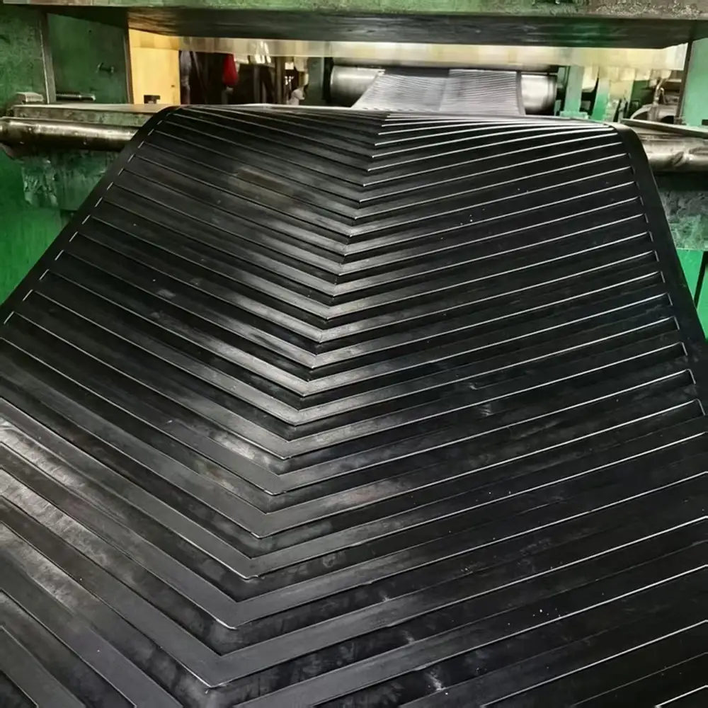 Column Pattern Conveyor Belt For Bulk Materials