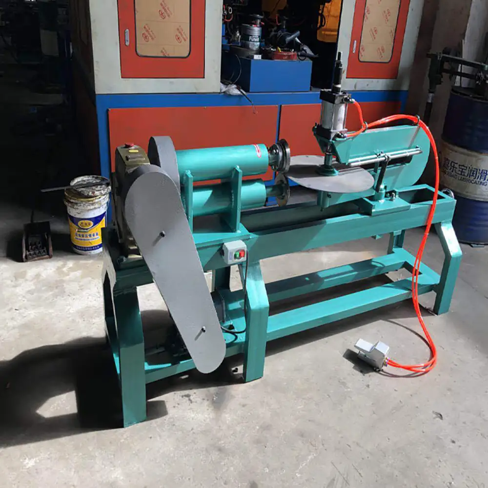 Circular Blank Holder Shearing / Round Aluminum Sheet Cutter / Circle Disc Rounding Machine