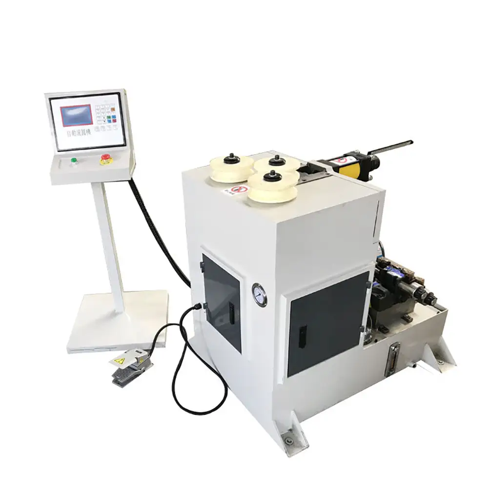 CNC 3 Roller Rolling Bending Machine Greenhouse Spiral Circle Pipe Bender Roller