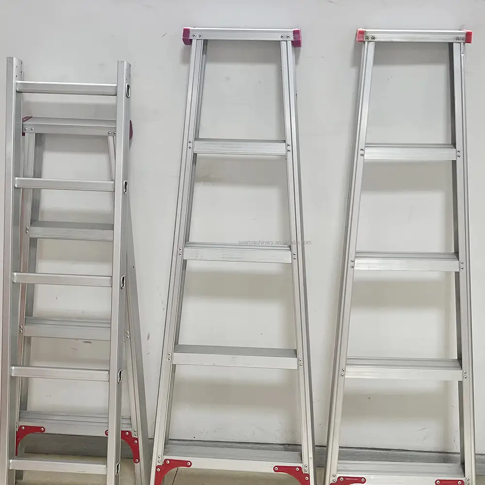 Automatic Aluminum Ladder Punching Machine