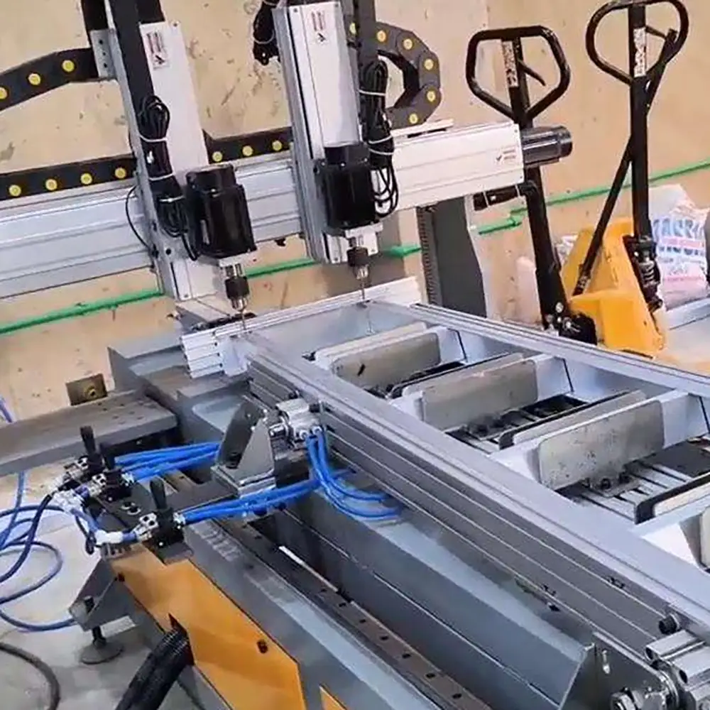 Automatic Aluminium Ladder Drilling Machine