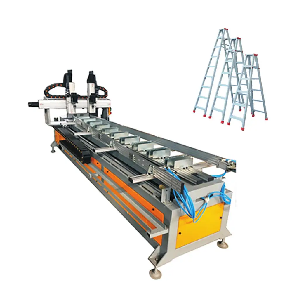 CNC Aluminium Ladder Making Machines Drilling Machine for Ladders Driller