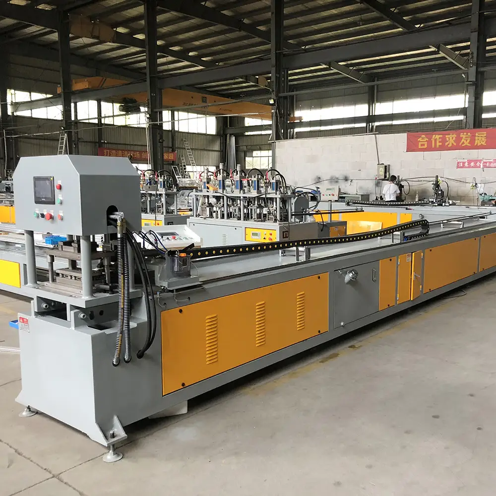 CNC Automatic Aluminium Ladder Making Punching Machines Ladder Hole Punching Equipment