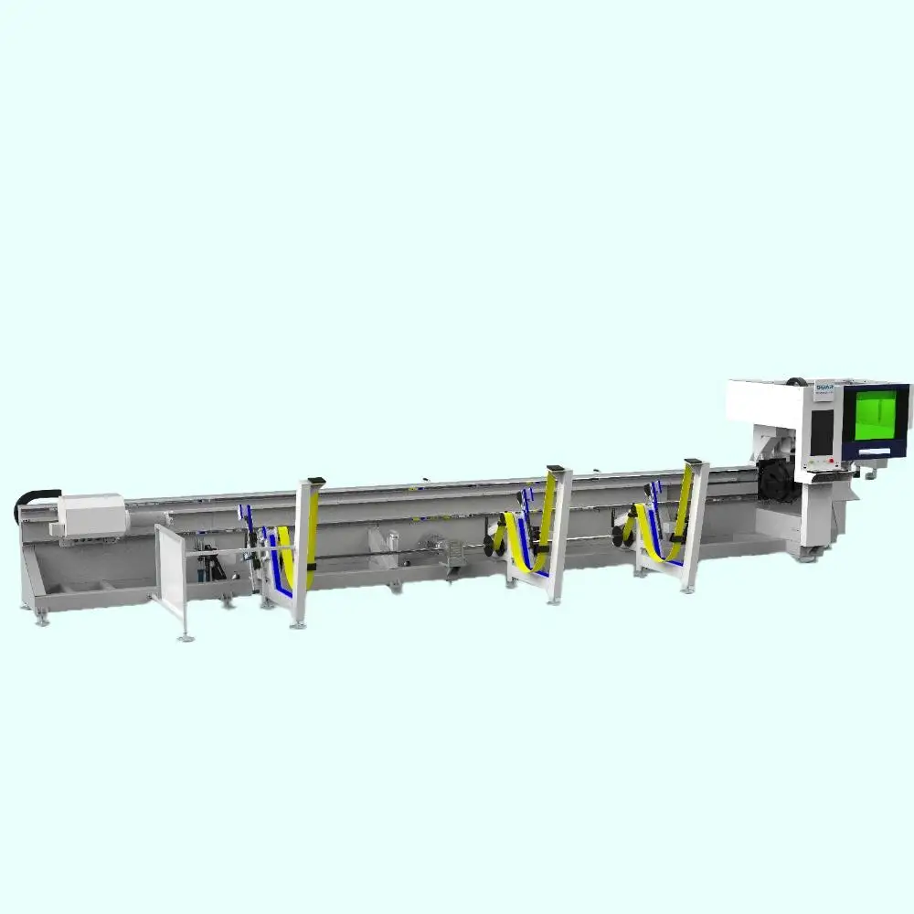 CNC Round Tube Laser Cutting Machine