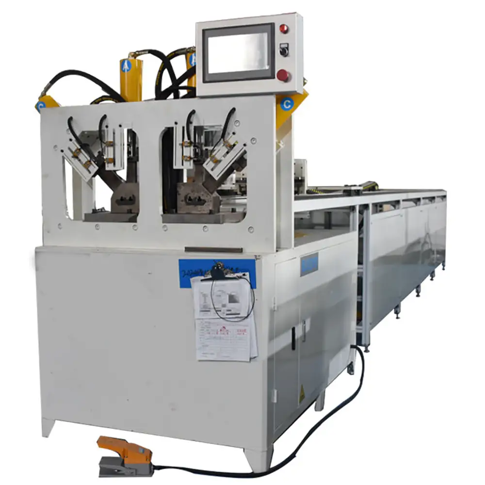 CNC Full Automatic Angle Steel Punching Hole Machine Angle Steel End Cutting
