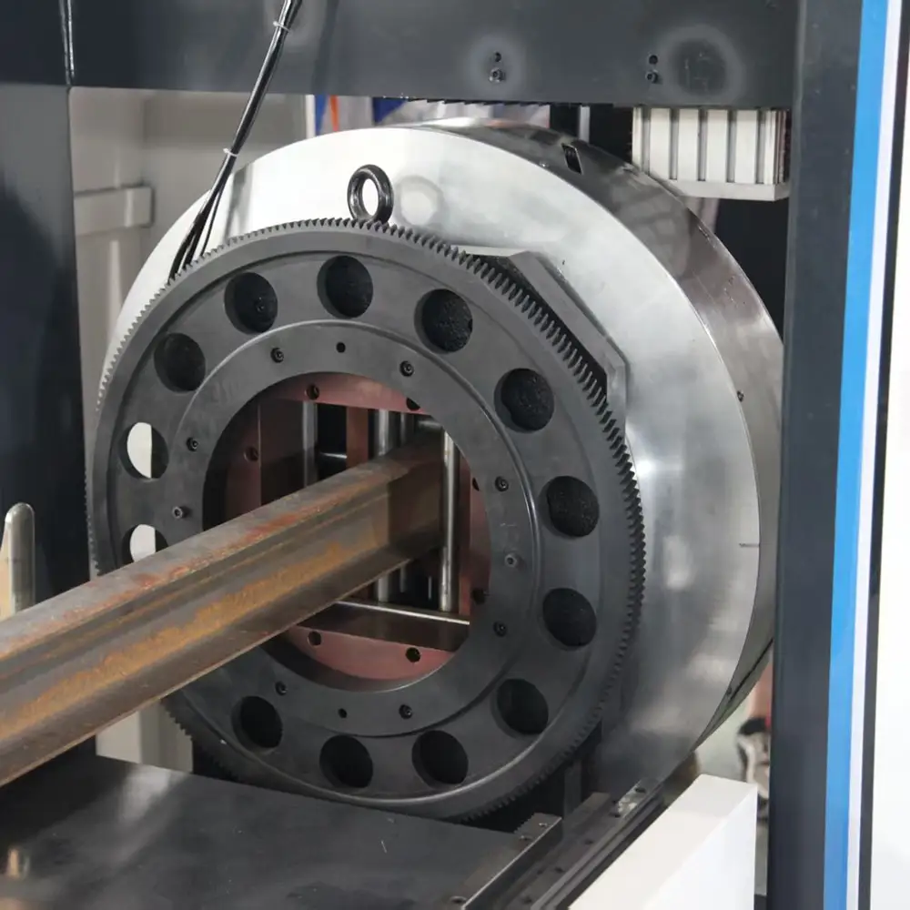 CNC Round Tube Plasma Cutting Machine