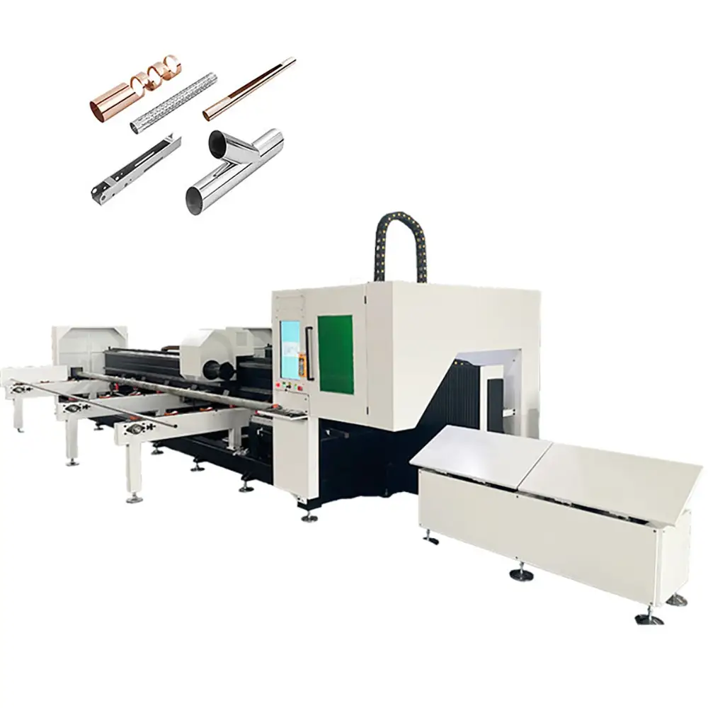 CNC Metal Laser Cutter Laser Tube Pipe Cutting Machines for Stainless Steel Iron Metal Pipe