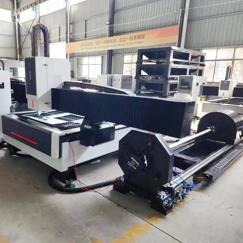 Tube Fiber Laser Cutting Machine