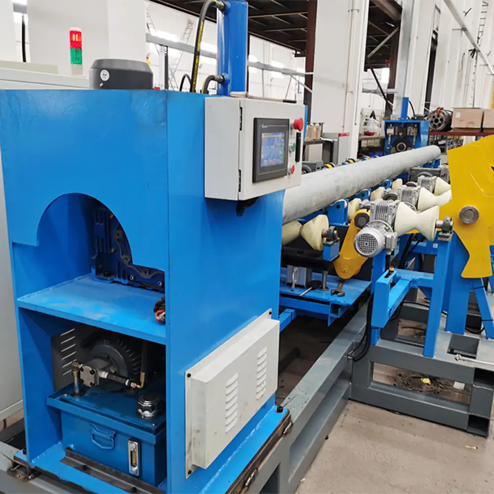 CNC Two Station Pipe Grooving Machine