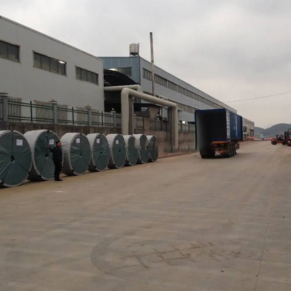 Cold Resistant EP Rubber Conveyor Belt