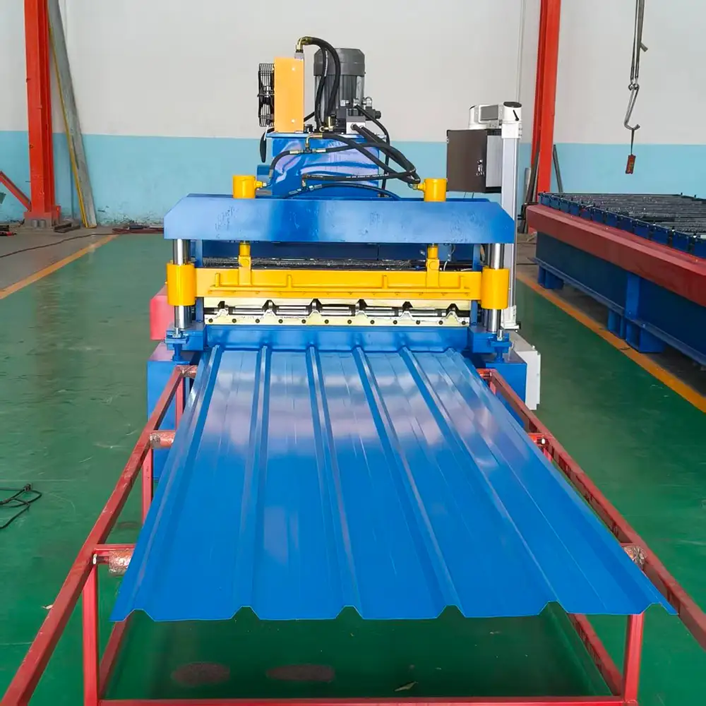 Corrugated Roof Panel Roll Forming Machine