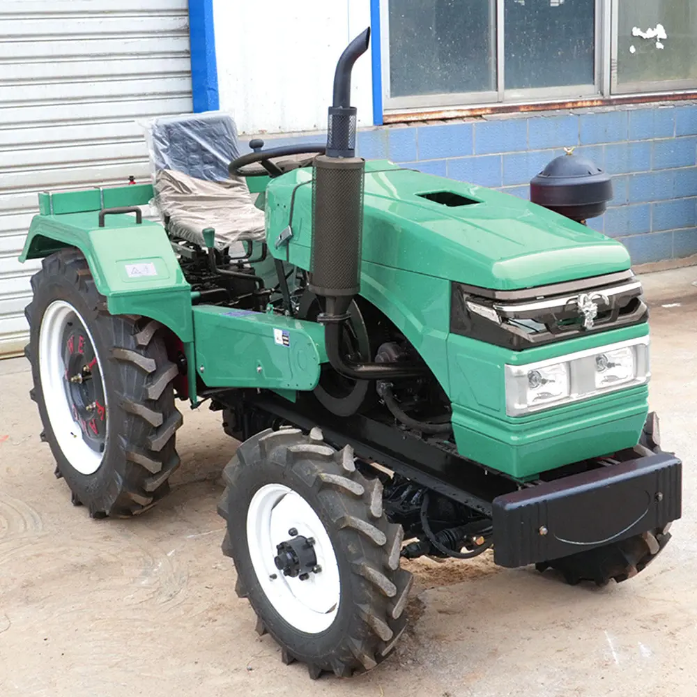 Compact Tractor With Diesel Engine