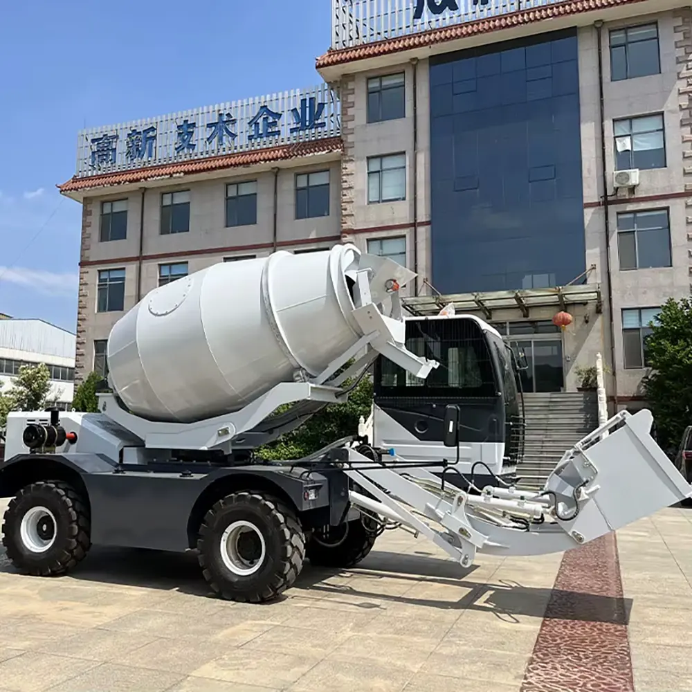 270 Degree Rotation Mixer Truck
