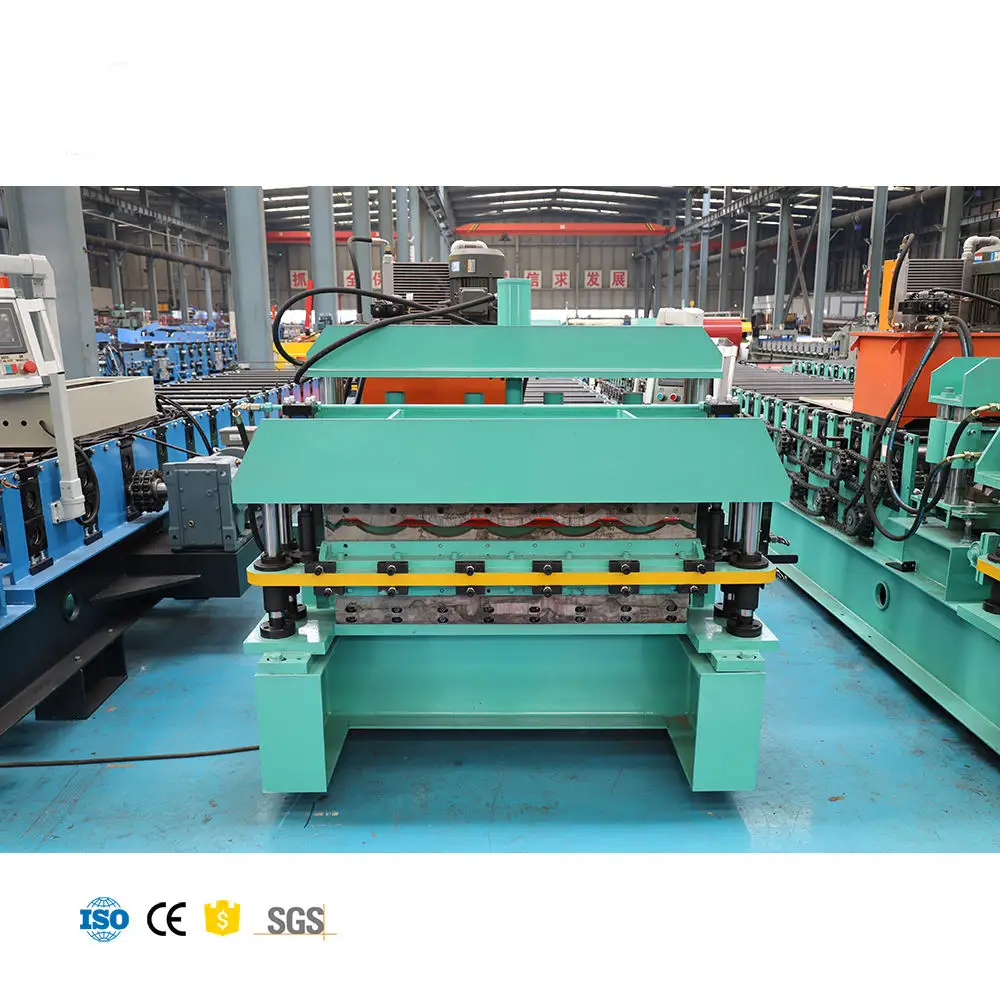 Glazed Step Tile Roll Forming Machine