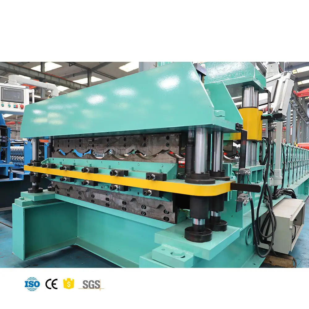 Double Layer Decker Roofing Sheet Machine