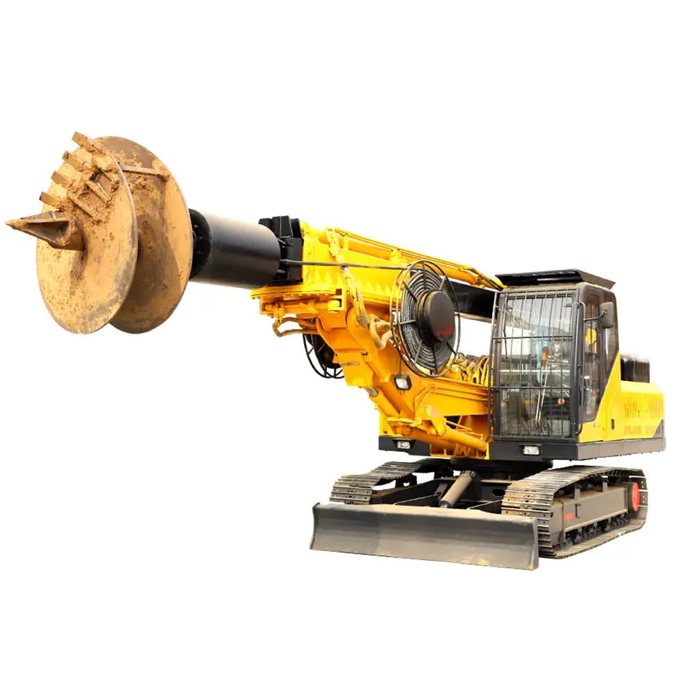 Crawler Foundation Drilling Rig