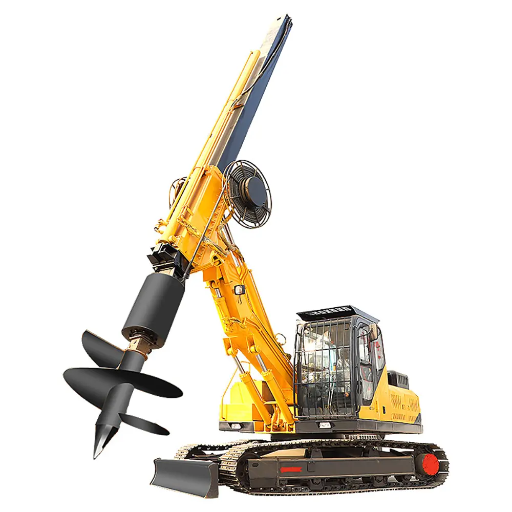 Crawler Rotary Pile Driver