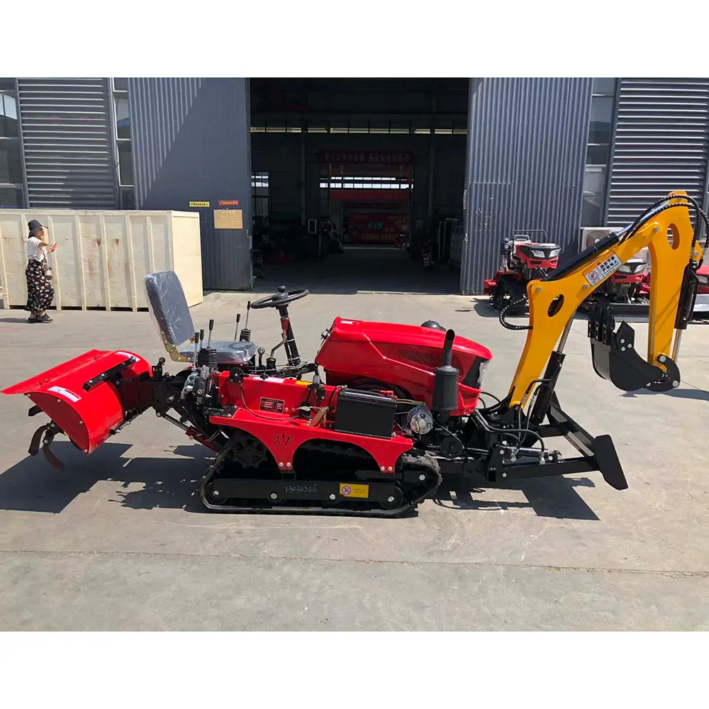 Tracked Farm Tractor