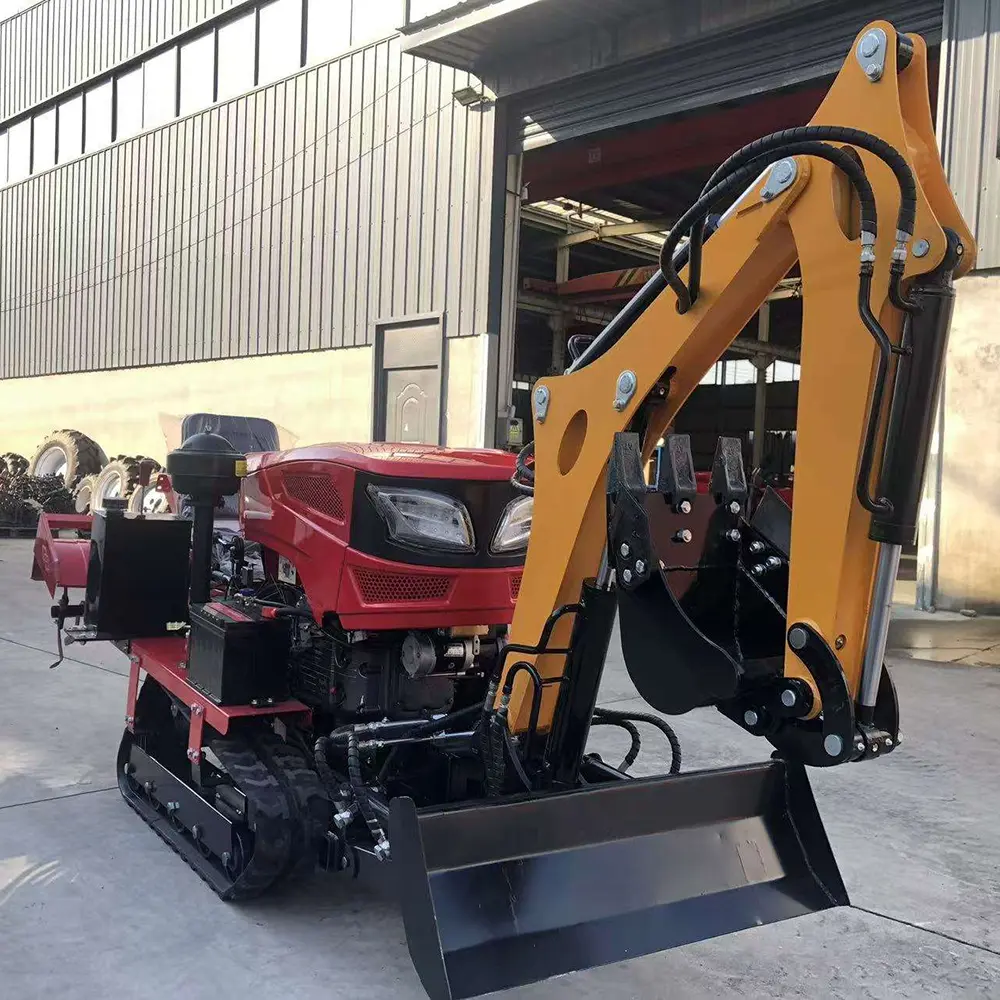 Crawler Tractor with Multi Purpose Attachments