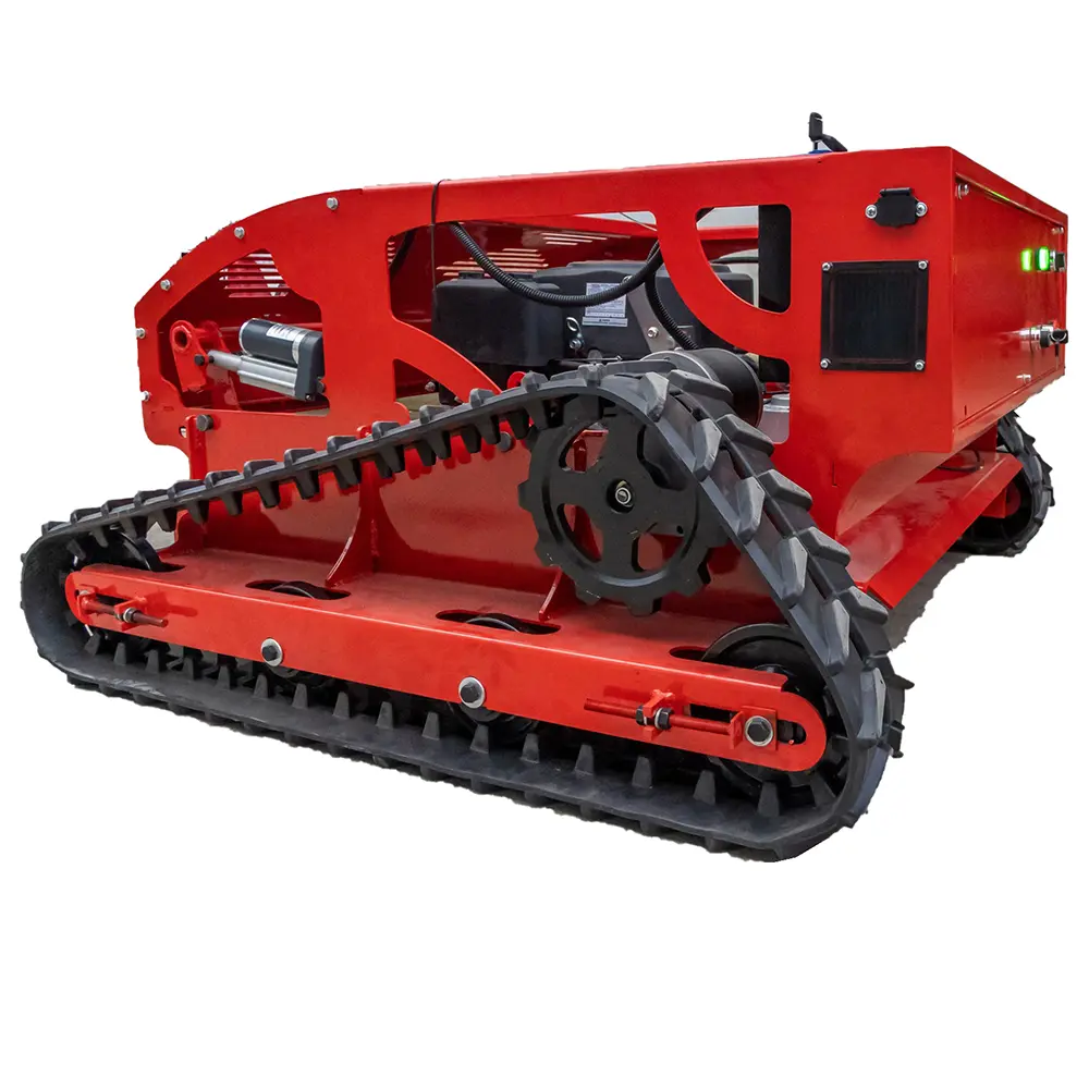 Crawler Type Remote Control Robot Diesel Engine Lawn Mower