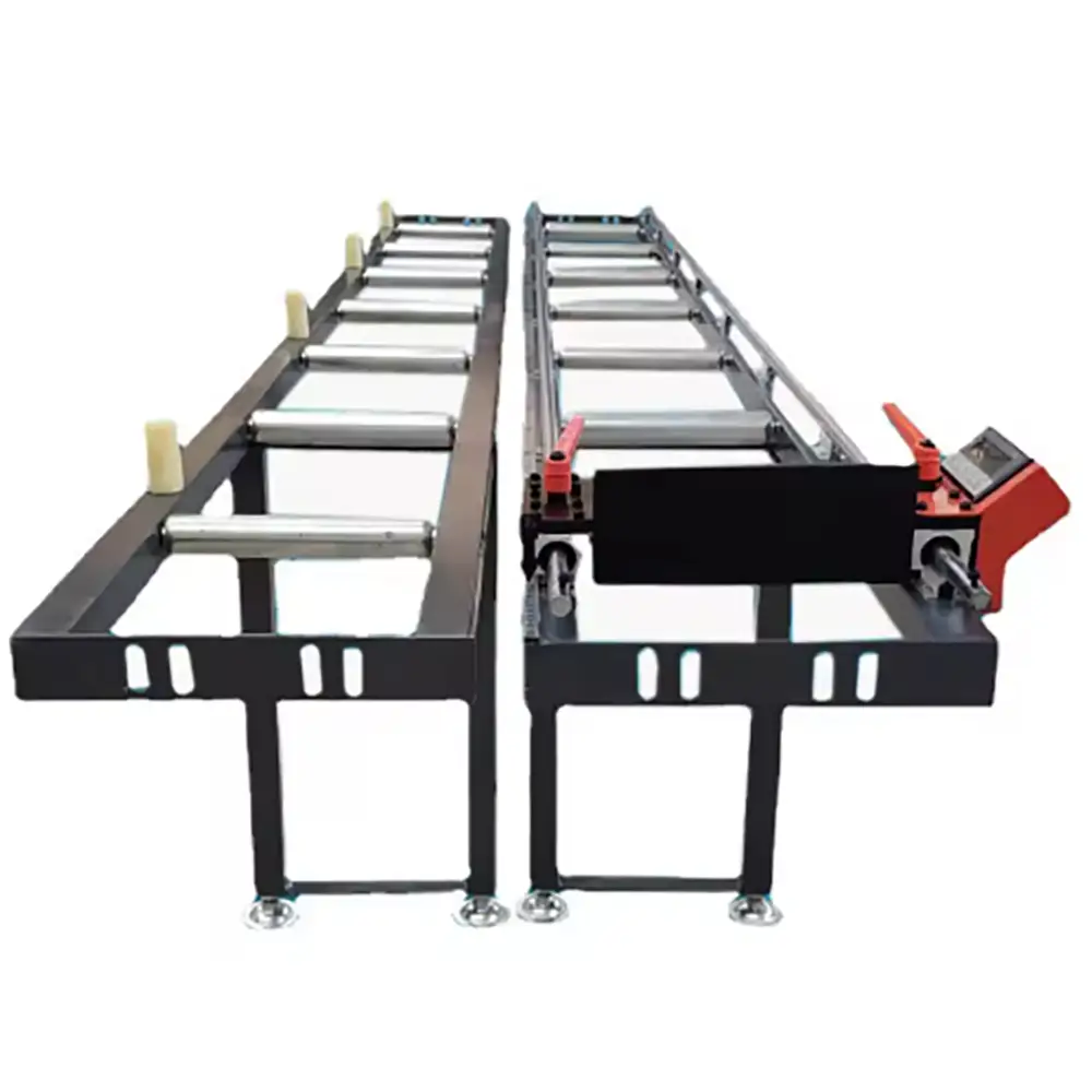 Customized Manual Roller Feeding Rack with Digital Display Locator for Cutting Machines