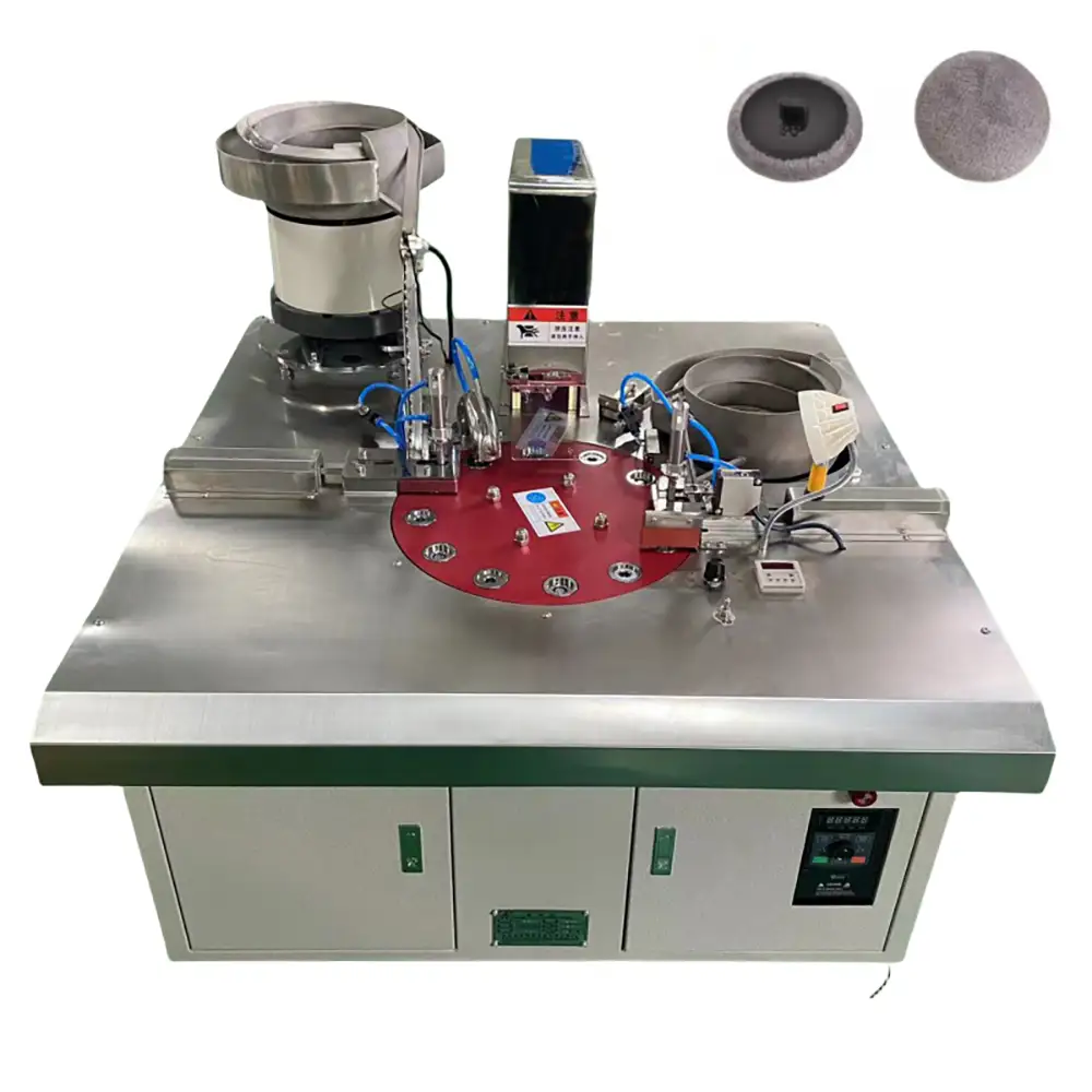 Button Fastener Attaching Machine