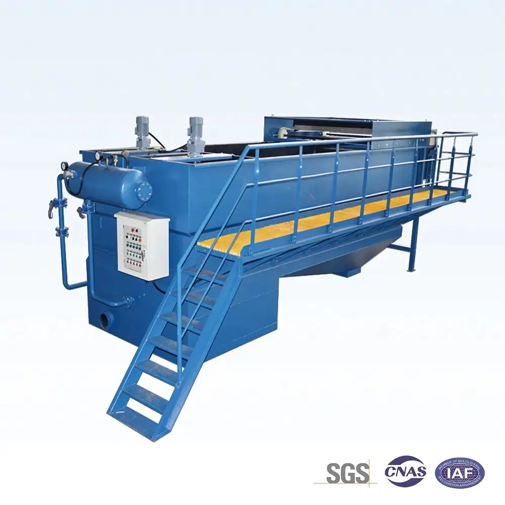 Dissolved Air Flotation System For Oil And Grease Removal