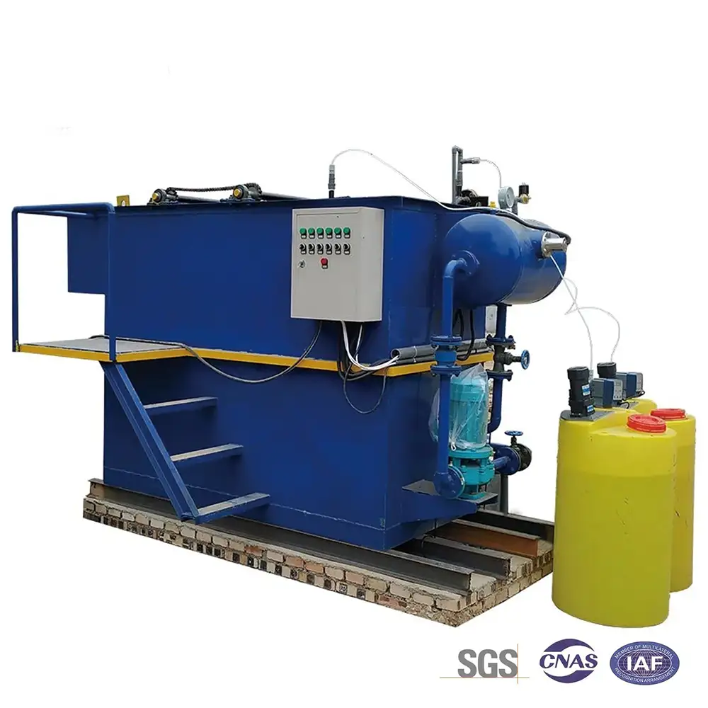 Dissolved Air Flotation Sewage Treatment Plant for Industrial Wastewater Slaughterhouse Wastewater