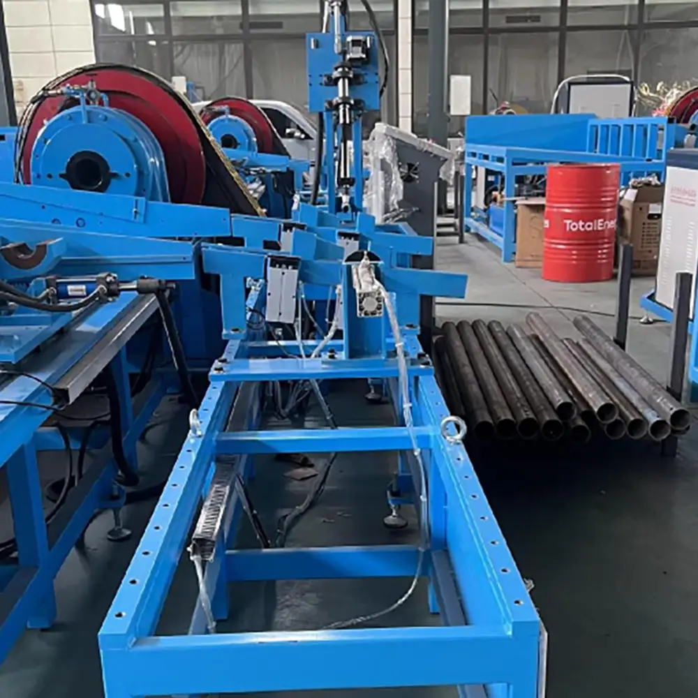 Double-Ended Tapering Machine for Advance Small Duct Tunnel Support Ducts
