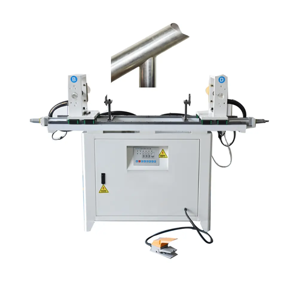 Double Head Horizontal Pipe End Arc Machine