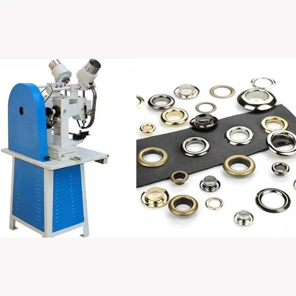 Double Headed Belt Riveting Machine